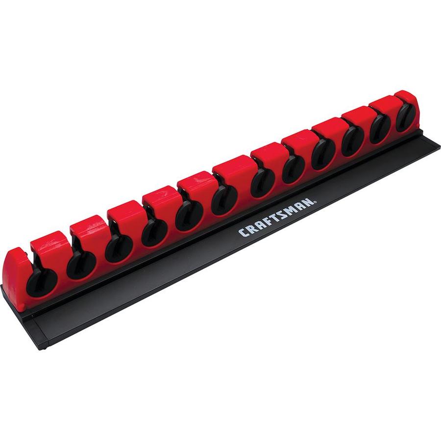 CRAFTSMAN Plastic and Steel Wrench Storage in Black | CMMT99413