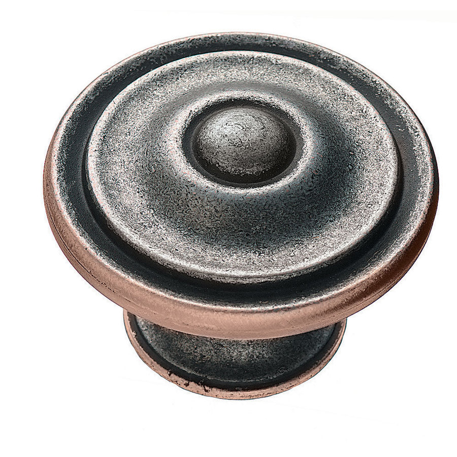 KraftMaid Antique Pewter and Copper Knob