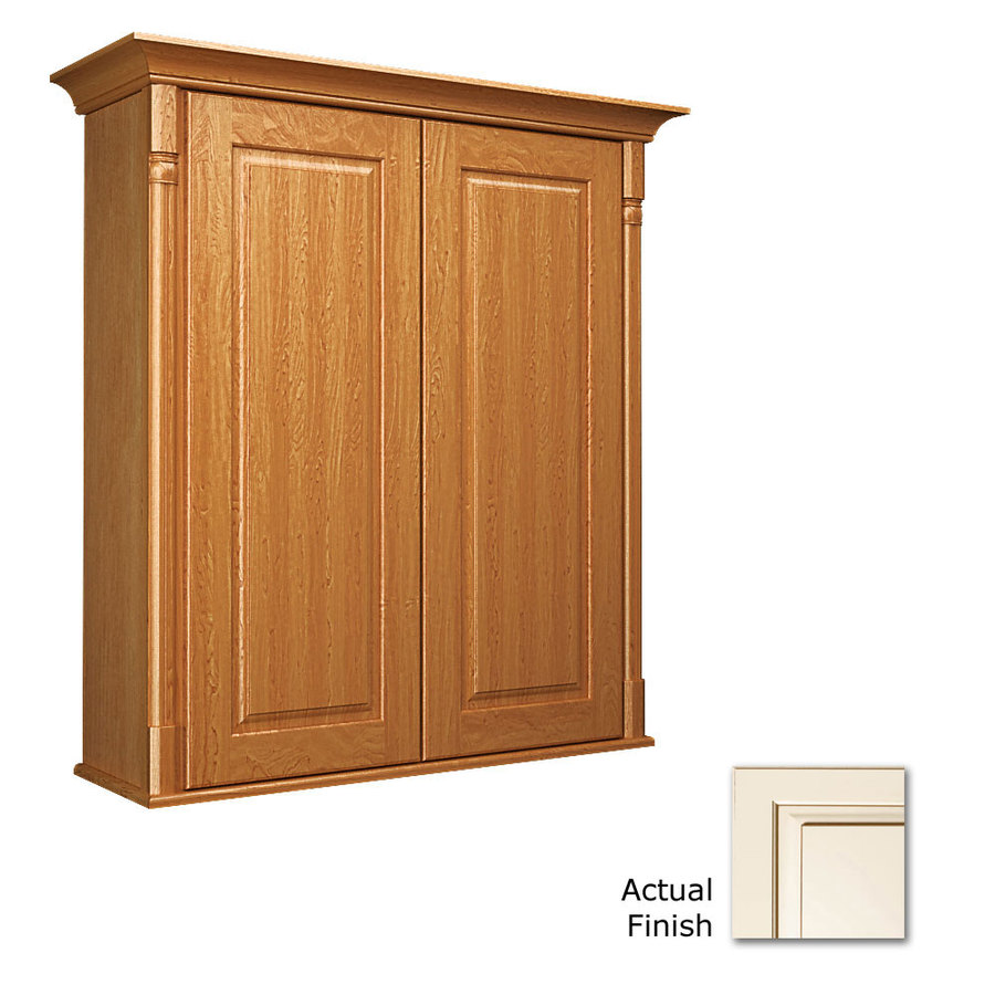 KraftMaid Chambord 30 in H x 27 in W x 8 in D Wall Cabinet