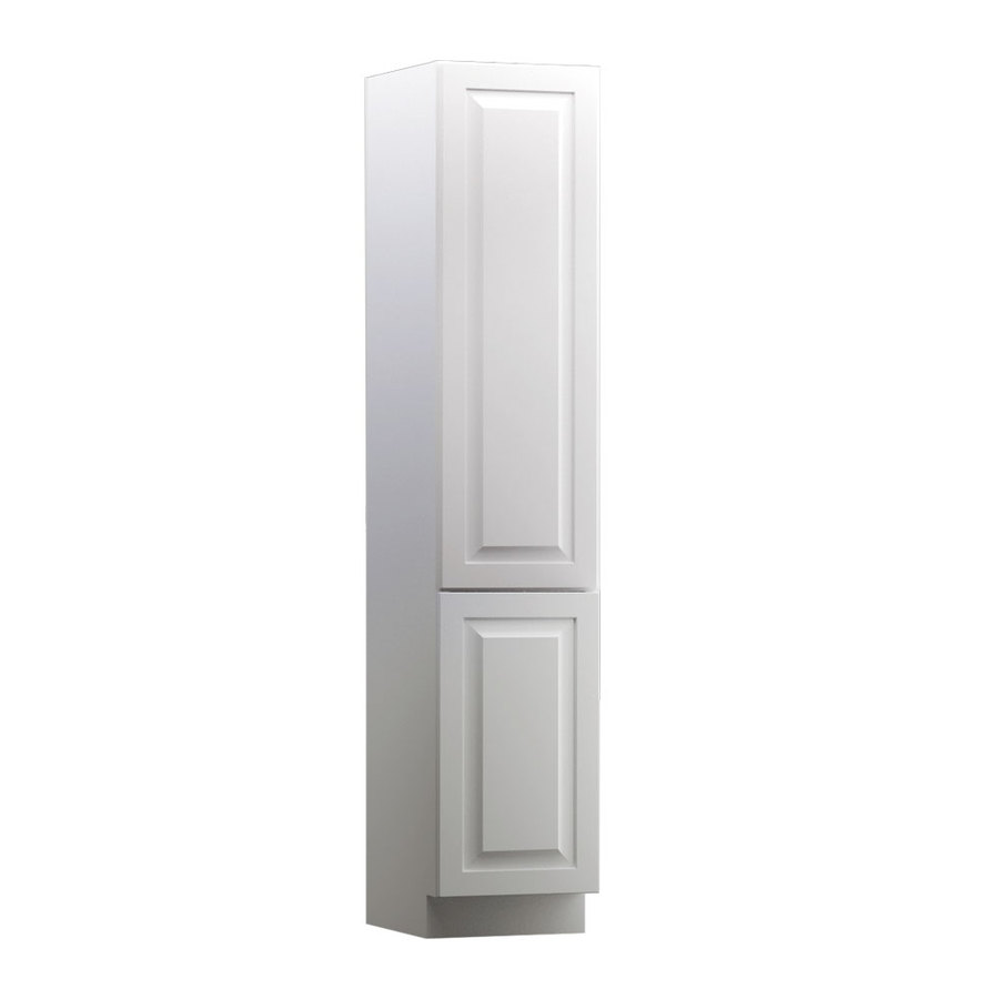 KraftMaid North Bay 88 1/2 in H x 15 in W x 18 in D Linen Cabinet