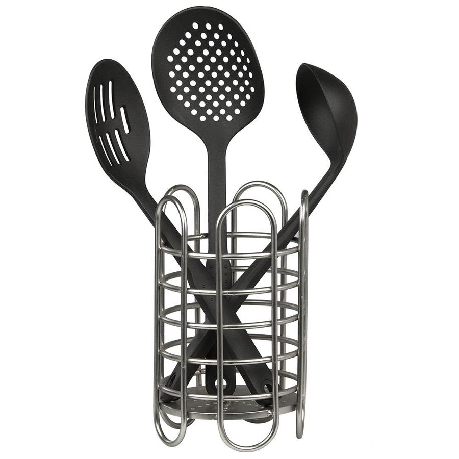 Home Basics Metal Kitchen Utensil Holder | CH30620