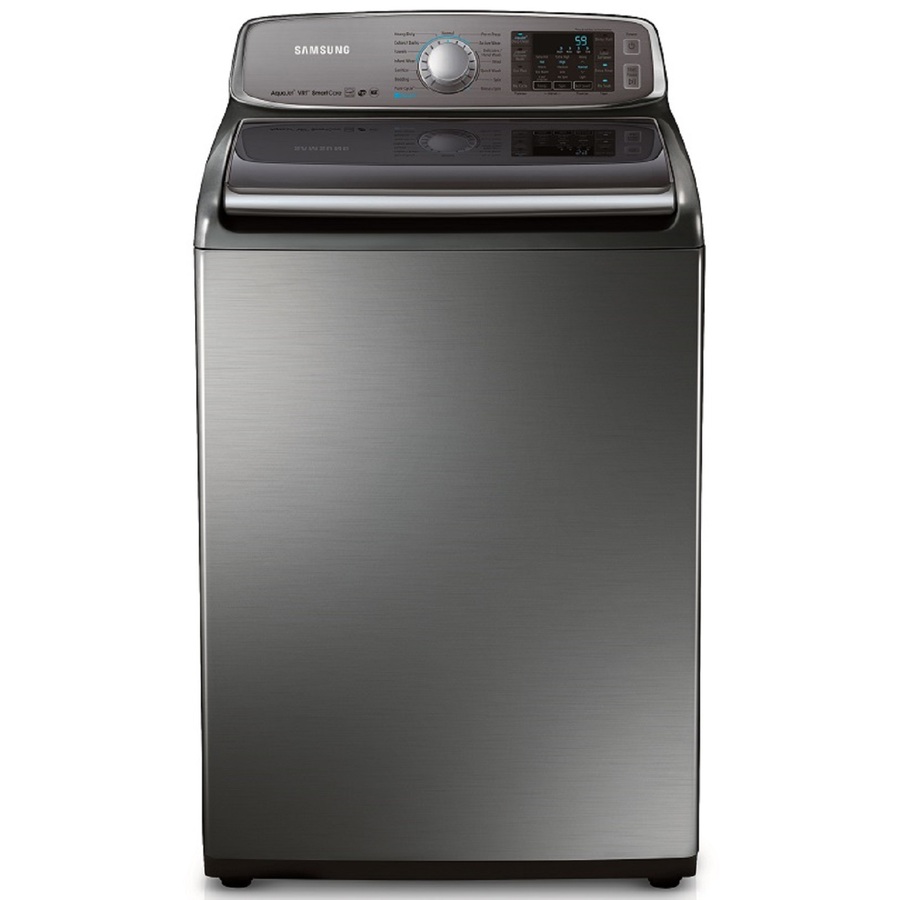 Samsung 5 cu ft High Efficiency Top Load Washer (Stainless Platinum) ENERGY STAR