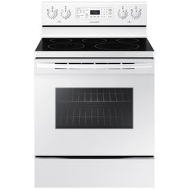 Electric Ranges At Lowes Display Product Reviews For Smooth Surface 5 Element 9 Cu Ft Self Cleaning