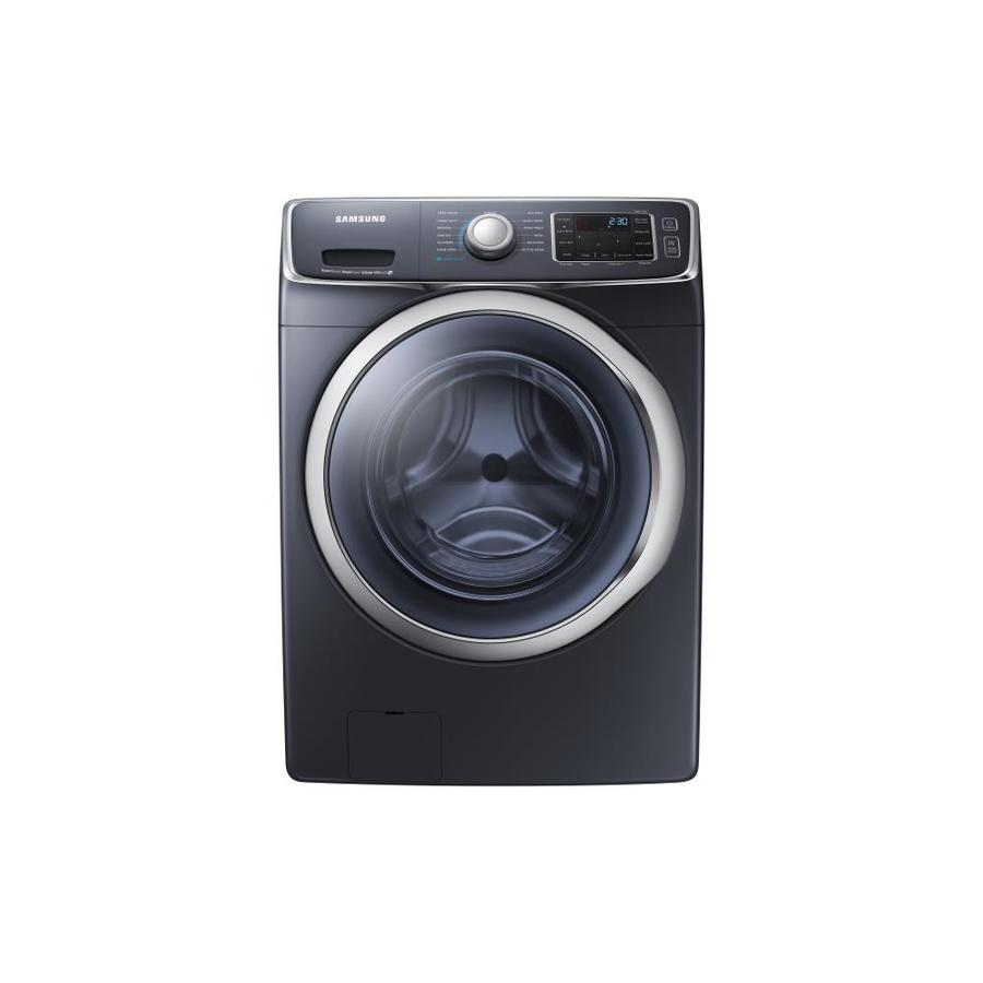 Samsung 4.5 cu ft High Efficiency Front Load Washer with Steam Cycle (Onyx) ENERGY STAR