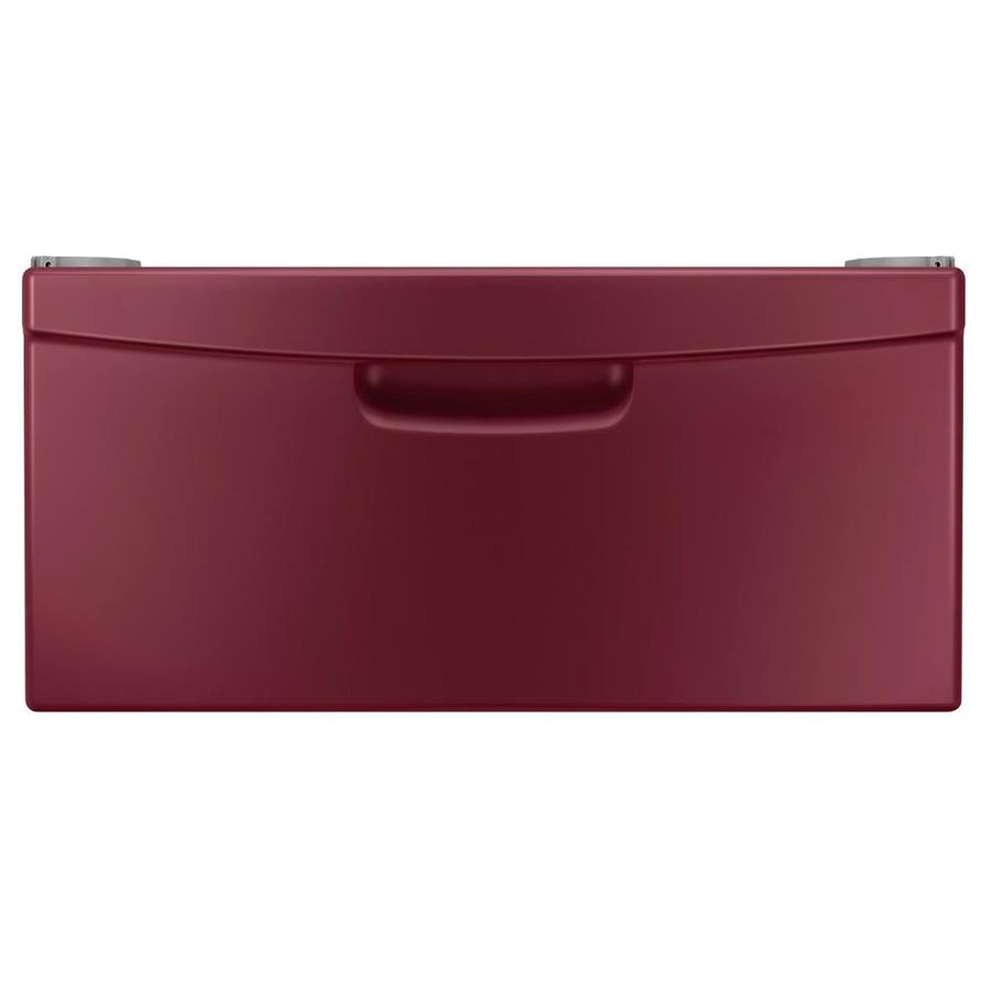 Samsung 14 in x 27 in Merlot Laundry Pedestal with Storage Drawer