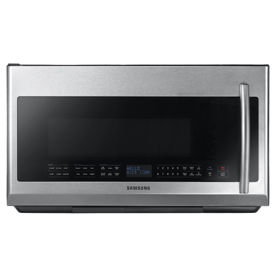 Samsung 30 in 2.1 cu ft Over the Range Microwave with Sensor Cooking Controls (Stainless Steel)