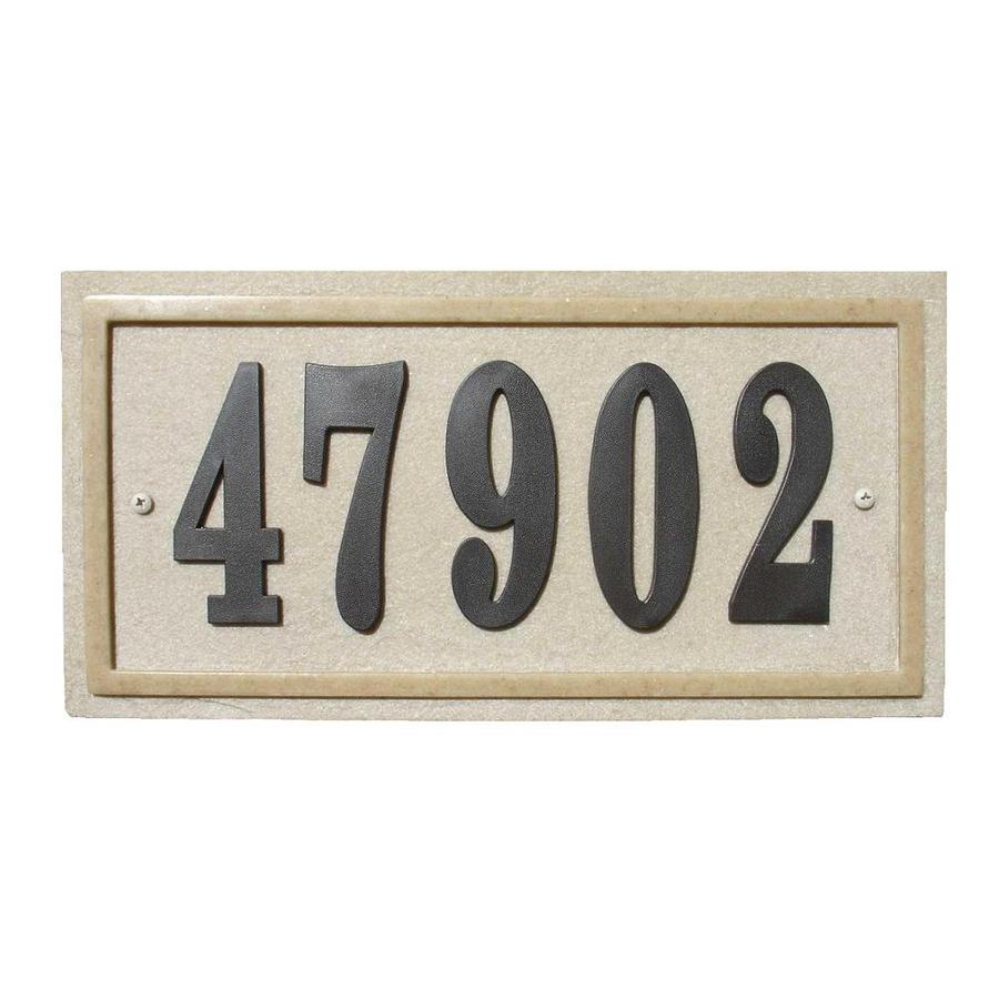 Custom Home Accessories 7 in House Number Rectangle