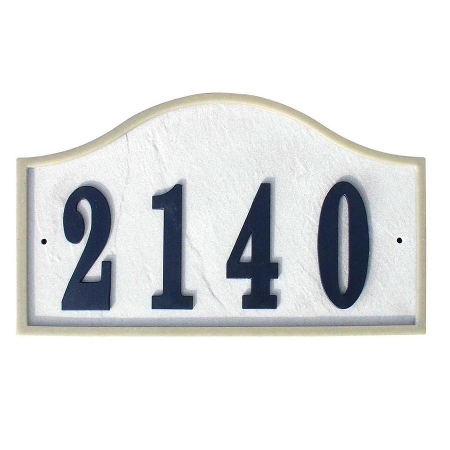 Custom Home Accessories 7.5 in House Number Serpentine Arch