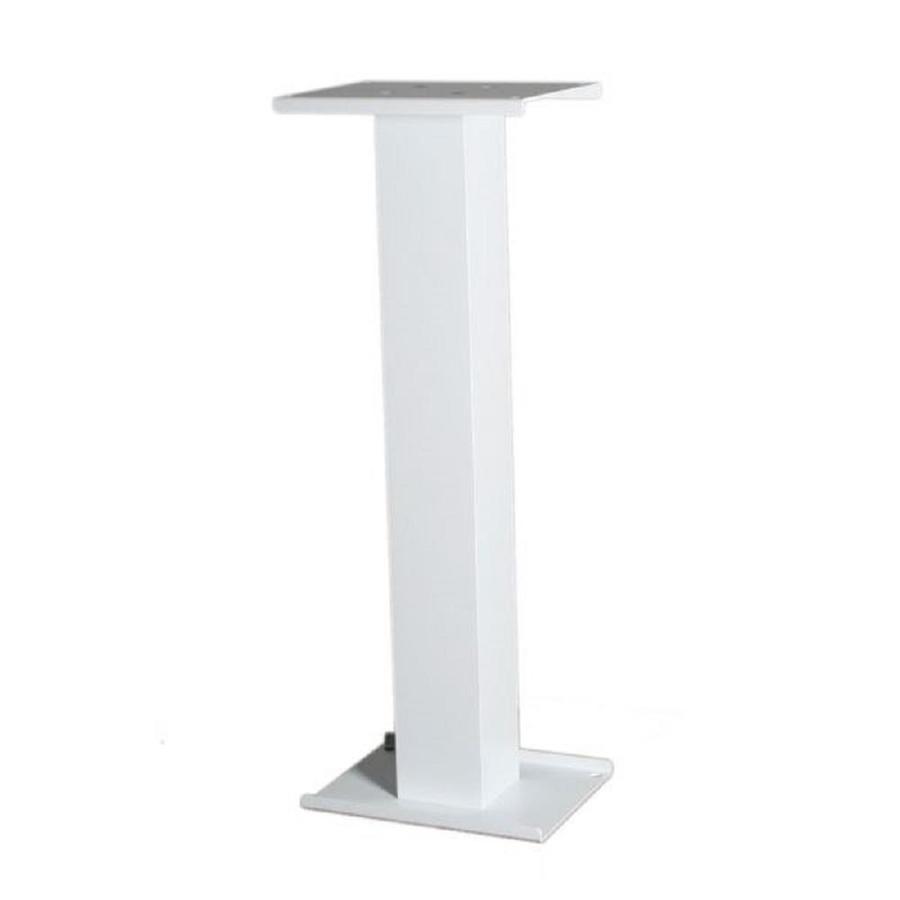 dVault White Aluminum Mailbox Post