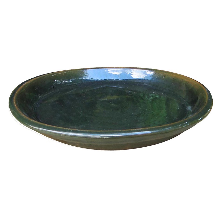 Garden Treasures 12 in Dia Ceramic Plant Saucer