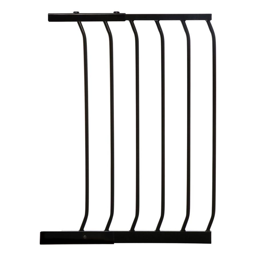 Dreambaby Chelsea Auto Close 17.5 in x 29.5 in Black Metal Child Safety Gate