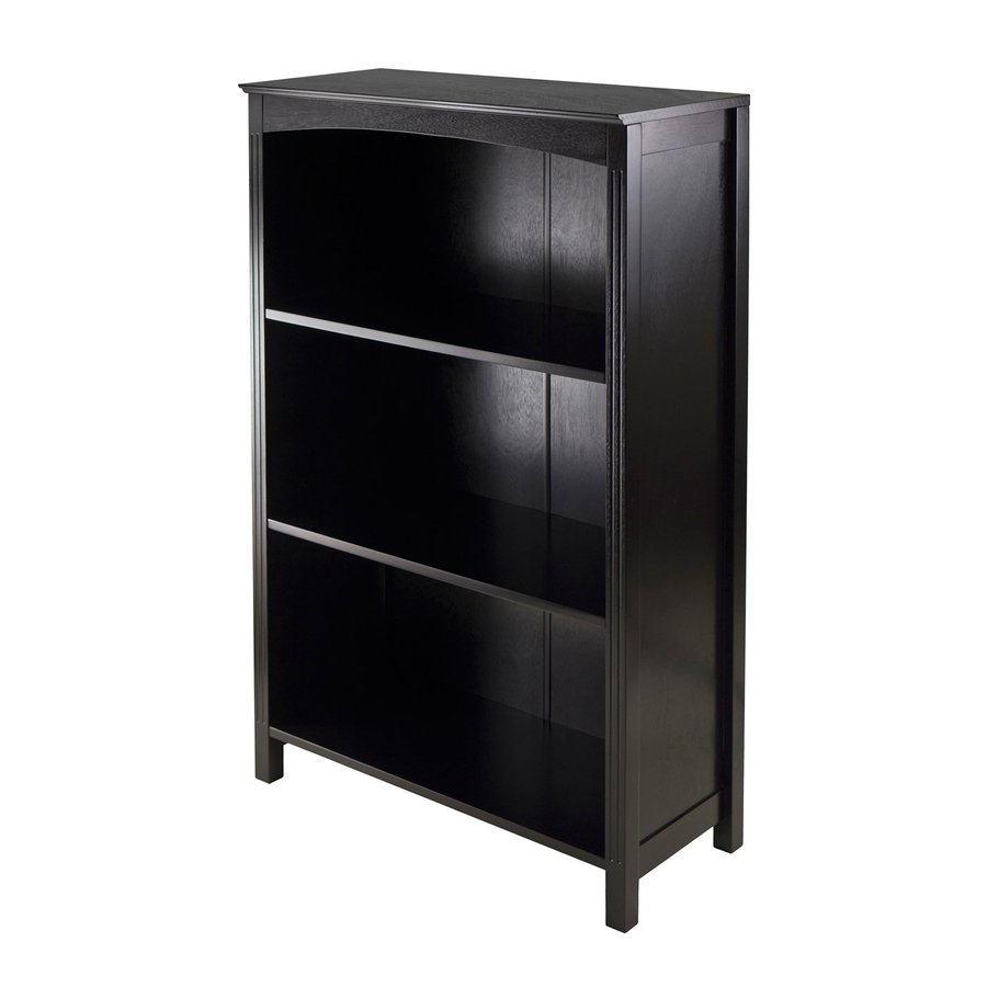 Winsome Wood Terrace Espresso 43 in 3 Shelf Bookcase