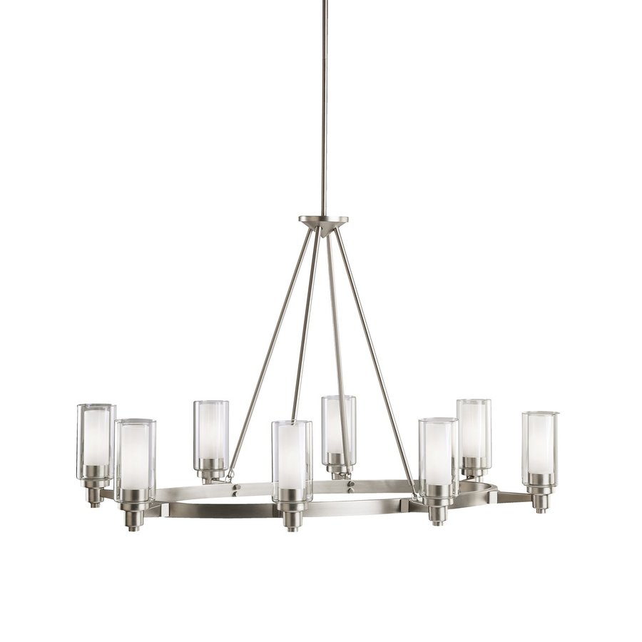 Kichler Lighting Circolo 8 Light Brushed Nickel Chandelier