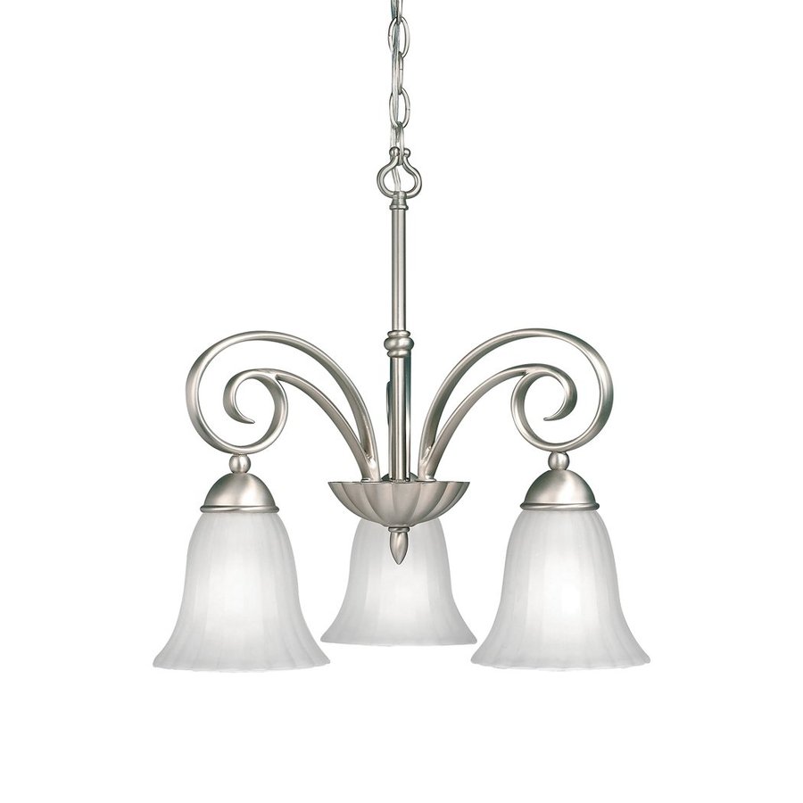 Kichler Lighting Willowmore 3 Light Brushed Nickel Chandelier