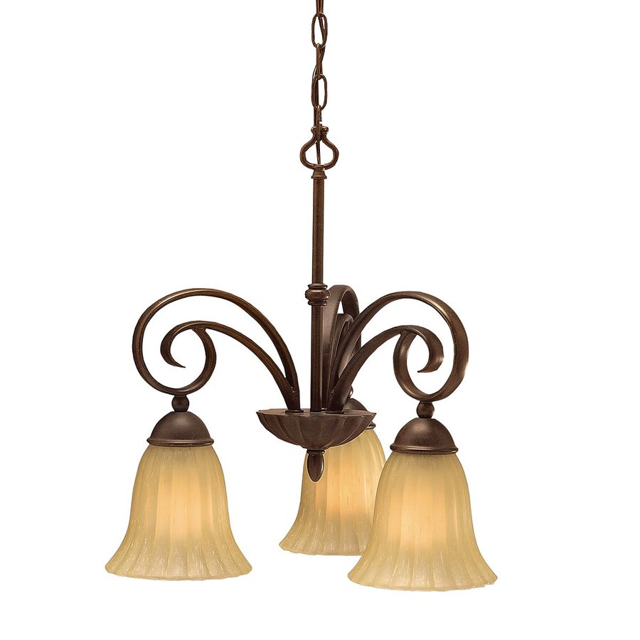 Kichler Lighting Willowmore 3 Light Tannery Bronze Chandelier