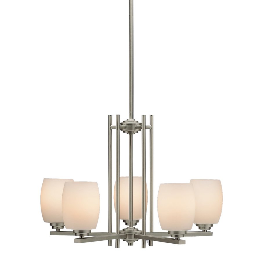 Kichler Lighting Eileen 5 Light Brushed Nickel Chandelier