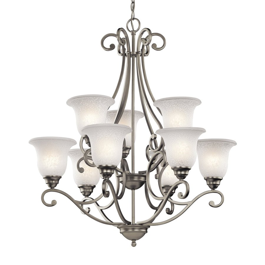 Kichler Lighting Camerena 9 Light Brushed Nickel Chandelier